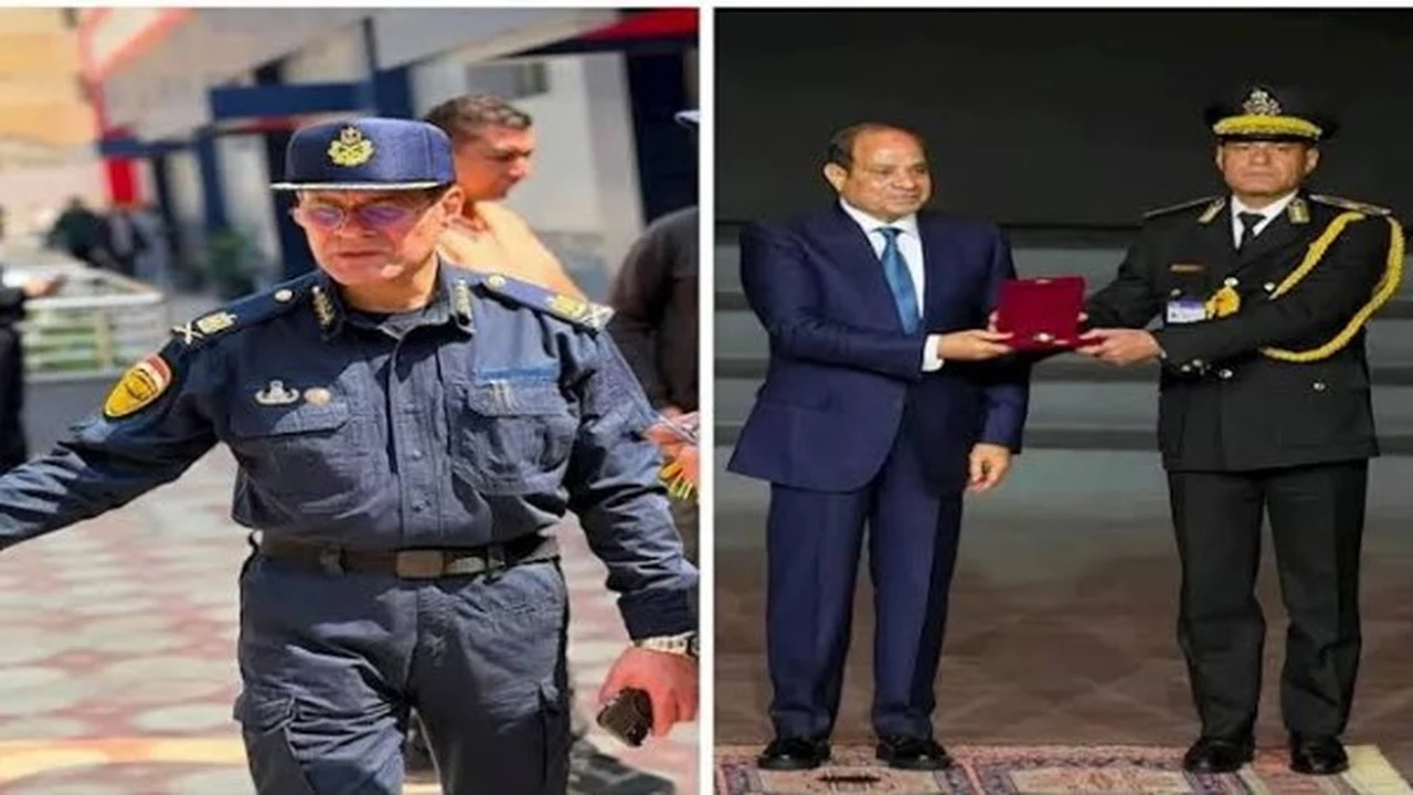 الرئيس يكرم الشهيد محمد الشربيني قبل استشهاده تقديرًا لكفاءته